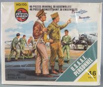 Airfix 72° S48 WW2 Américain Personnels de la U.S.A.A.F. Neuf Boite Type4 1975 Cellophanée