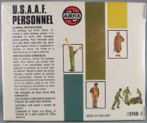 Airfix 72° S48 WW2 Américain Personnels de la U.S.A.A.F. Neuf Boite Type4 1975 Cellophanée