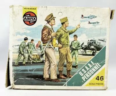 Airfix 72� S48 WW2 Am�ricain Personnels de la U.S.A.A.F. Neuf Boite Type4