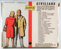 Airfix 72° S6-50 Civilians Loose in Type 1 Box