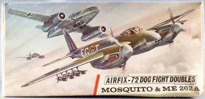 Airfix D362F S�rie 3 - Dog Fight Doubles WW2 RAF de Havilland Mosquito FB. VI & Luftwaffe Messerschmitt Me 262A 1/72 Neuf Boite