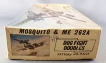 Airfix D362F S&eacute;rie 3 - Dog Fight Doubles WW2 RAF de Havilland Mosquito FB. VI & Luftwaffe Messerschmitt Me 262A 1/72 Neuf Boite