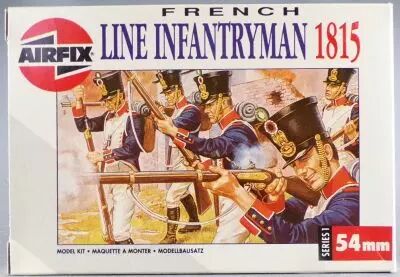 Airfix N�01557 Series 1 - Soldat Infanterie de Ligne Fran�aise 1815 54mm Neuf Boite