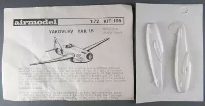 Airmodel 195 - WW2 Russe Yakovlev Yak 15 Kiit Conversion Thermoform� pour Airfix Yak-9 1/72 Neuf