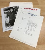 Airwolf -  MCA TV International Press Information Kit (1986)