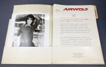 Airwolf (SuperCopter) - Dossier de Presse (Press Information) MCA TV (1986)