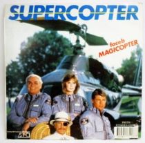 Airwolf (Supercopter) - Record Mini-LP -  French Original TV Series Soundtrack - CBS Records 1984