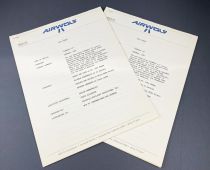Airwolf II (SuperCopter 2) - Dossier de Presse (Press Information) MCA TV (1987)