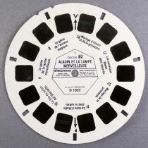 Aladdin\'s Magic Lamp - 3 x View-Master Discs Set Loose Ref. D 130-F