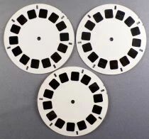 Aladdin\'s Magic Lamp - 3 x View-Master Discs Set Loose Ref. D 130-F