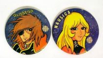 Albator - Badges Vintages - Albator & Nausica