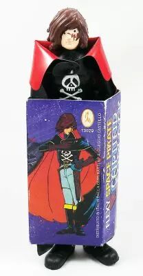 ALBATOR - CAPTAIN Harlock - Figurine flexible - Ceppi Ratti Fin Années 70 EUR 55,00 - FR