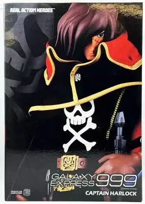 Albator - Figurine 30cm Real Action Heroes Medicom \ Galaxy Express 999 Captain Harlock\ 