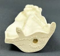 Albator - Figurine Pouet caoutchouc 11cm blanc non peint - Delacoste