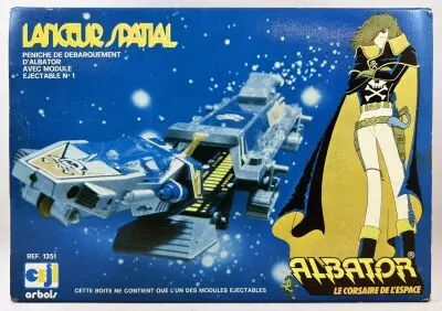 Albator 78 - Ceji-Arbois Takara - Lanceur Spatial avec module n�1 avec Albator (neuf en boite scell�e)