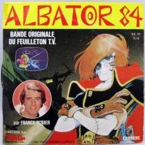 Albator 84 -  Bande originale par Franck Olivier - Disque 45Tours - Carrere 1984