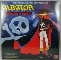 Albator Le Corsaire de l\'Espace - Disque Vinyl 33 tours Télé 80 - Bande originale remasterisée