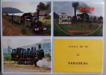 Album 158 Cartes Postales Chemins de Fer Touristique Français + Doc
