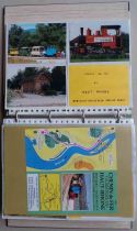 Album 158 Cartes Postales Chemins de Fer Touristique Français + Doc