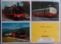 Album 158 Cartes Postales Chemins de Fer Touristique Français + Doc