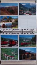 Album 158 Cartes Postales Chemins de Fer Touristique Français + Doc