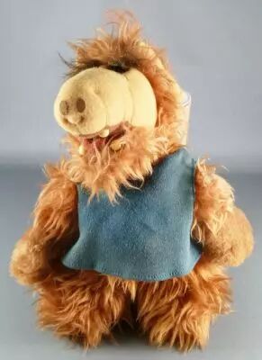 ALF - Peluche 25cm - Avec T-Shirt bleu Alien Productions 1988