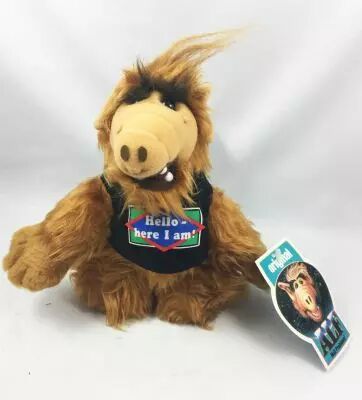 ALF - Peluche 25cm � ventouse \ Hello - Here I am!\  (1988)