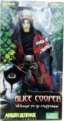 Alice Cooper - 18\  Asylum Ultimate figure \ Welcome to my Nightmare\  - Art Asylum