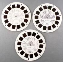 Alice in Wonderland - 3 x View-Master Discs Set Loose Ref. B 364 -F