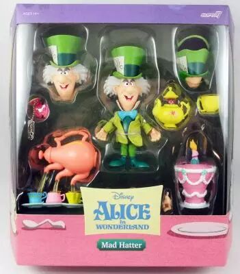Alice in Wonderland (Disney's) - Super7 Ultimates Figure - Mad Hatter