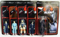 Alien - ReAction - Set de 5 action figures : Ripley, Kane, Ash, Dallas, The Alien