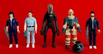 Alien - ReAction - Set de 5 action figures : Ripley, Kane, Ash, Dallas, The Alien