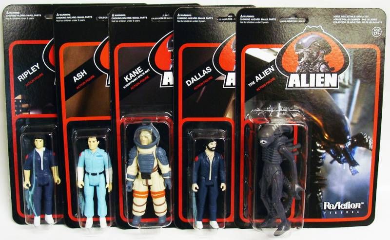 alien reaction figures