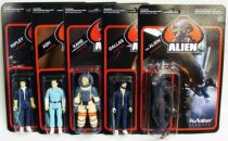 Alien - ReAction - Set of 5 figures : Ripley, Ash, Dallas, Kane & the Alien