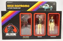 Alien - ReAction - USCSS Nostromo action-figure set : The Alien, Dallas & Lambert