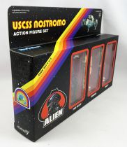 Alien - ReAction - USCSS Nostromo action-figure set : The Alien, Parker & Brett