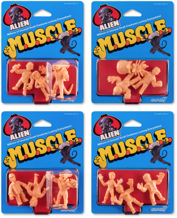 Pack A 2017, Toy NEUF Aliens Muscle 3-Pack 