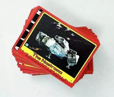  Alien (1979) - Complete Series of 84 Topps Trading Cards