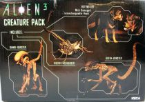 Alien 3 - NECA - Creature Pack : Queen-Burster, Queen Facehugger, Rottweiler, Bambi-Burster
