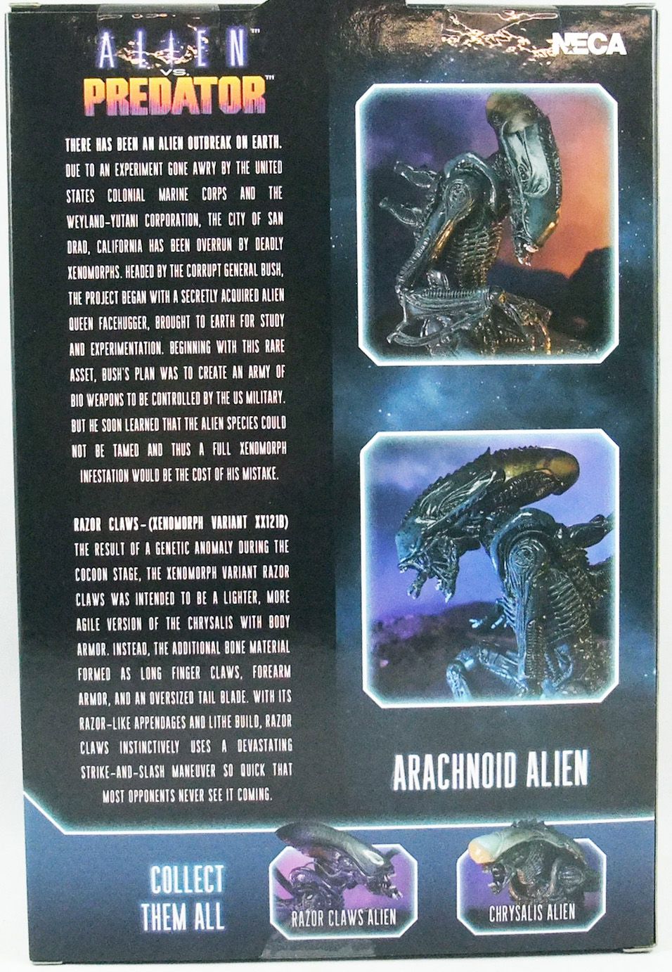 Alien vs Predator NECA Arachnoid Alien