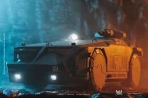 Aliens - Hiya Toys - Space Marines APC (Armored Personal Carrier) Green Vers. 1:18 scale (PX Previens Exclusive)