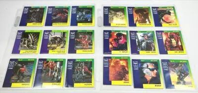 Aliens - Kenner - S�rie de 18 Bio Data Trading Cards (Europ�ennes)