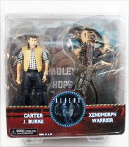 Aliens - NECA - Carter J. Burke & Xenomorph Warrior