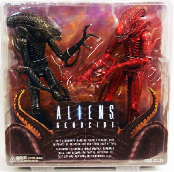 Details about   Aliens Genocide Xenomorph Warrior Black 7" Action Figure New Box Set