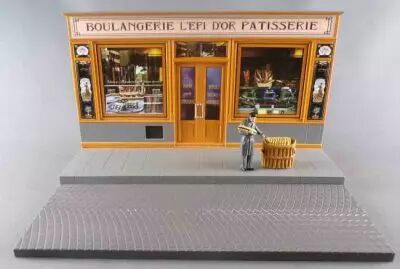 Altaya Ixo Diorama Boulangerie Patisserie l\'Epi d\'Or pour V�hicule 1/43