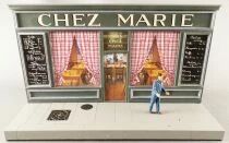 Altaya Ixo Diorama Restaurant Chez Marie pour V&eacute;hicule 1/43