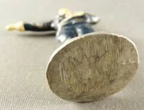 Aluminium Figure 54mm - Road Policeman Gendarme Tour de France