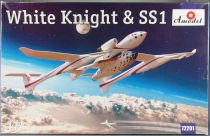 Amodel - 72201 White Knight & SS1 1:72 Mint in Box