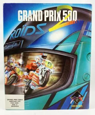 Amstrad CPC - Grand Prix 500 II (Micro�ds 1990) - Disquette 6128/6128+
