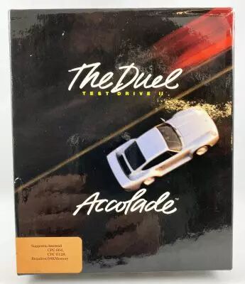 Amstrad CPC - The Duel (Test Driver II) Accolade 1989 - Disquette 664/6128